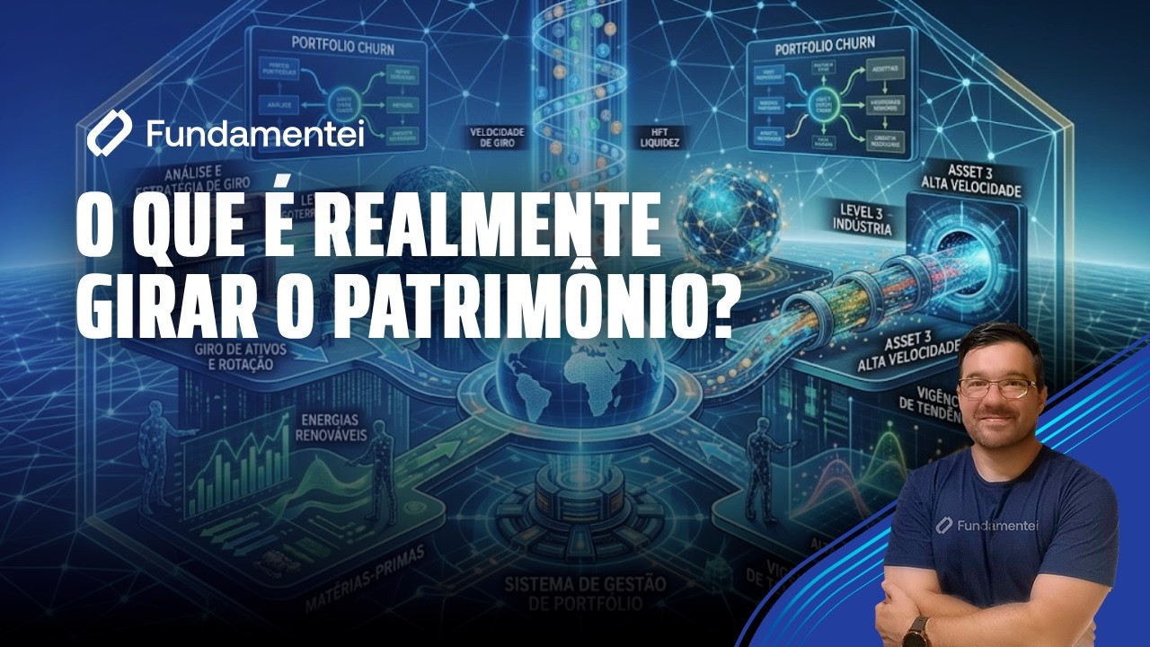 Live #339| O que é realmente GIRAR PATRIMÔNIO em ações e o que é só histeria?