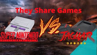 Super Nintendo Vs  Atari Jaguar in the Games They Share