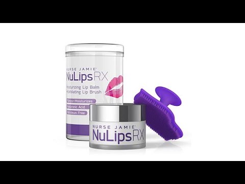 Nurse Jamie NuLips RX Lip Balm   Lip Brush Set