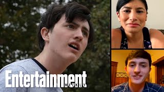 Gianni DeCenzo (Demetri) Reveals Character Challenges in Cobra Kai Season 3 | Entertainment Weekly video