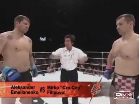 Мирко Кро Коп VS Александр Емельяненко.