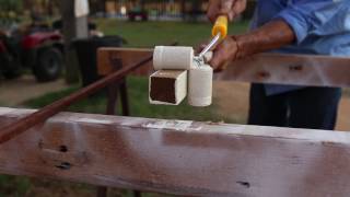 Easiest Way to Paint Pipe, Spindles, & Railing