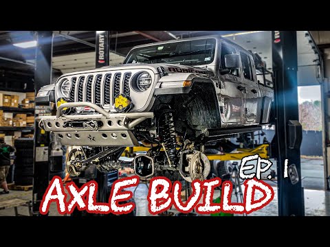 Major Jeep Axle Upgrades!!!! Axle Build Episode #1