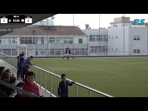 🔴 Directo ✔ Sub-15 ⚽ AD Sanjoanense x GD Gafanha - 10ª Jornada