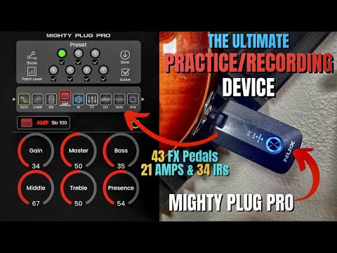 The ULTIMATE Practice/Recording Device - MIGHTY PLUG PRO by NUX Demo