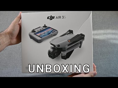 DJI AIR 3S UNBOXING