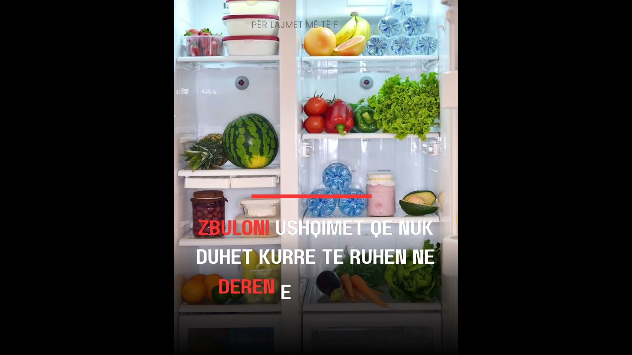 Zbuloni ushqimet që nuk duhet kurrë të ruhen në derën e frigoriferit