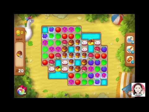 Gardenscapes Level 8049 HD    ✅✅✅✅✅/5     Easy Level