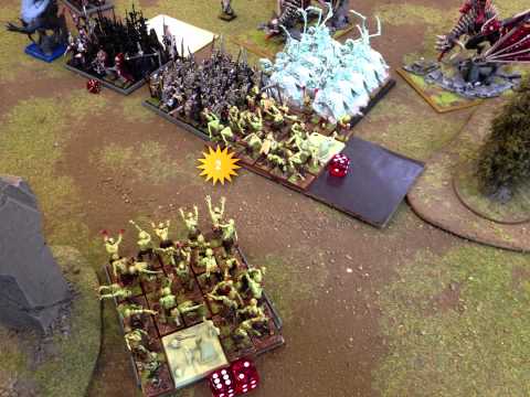 81 - Vampire Counts vs Dark Elves - 2500 point Battle Report
