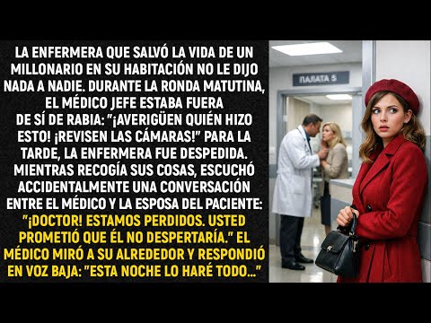 La enfermera que salvó la vida de un millonario en su habitación no le dijo nada a nadie. Durante...
