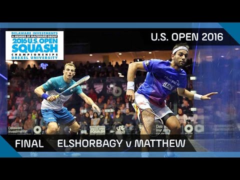 Squash: ElShorbagy v Matthew - U.S. Open 2016 - Final Highlights