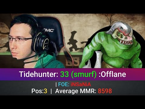 Tidehunter Perspective by 33 (smurf) | @1440p | Offlane Pos:3 |  | FOE: iNSaNiA |5861476234