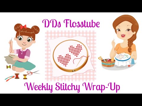 Flosstube #20 with Darvanalee Designs Studio | WHOA Stitches so many Stitches