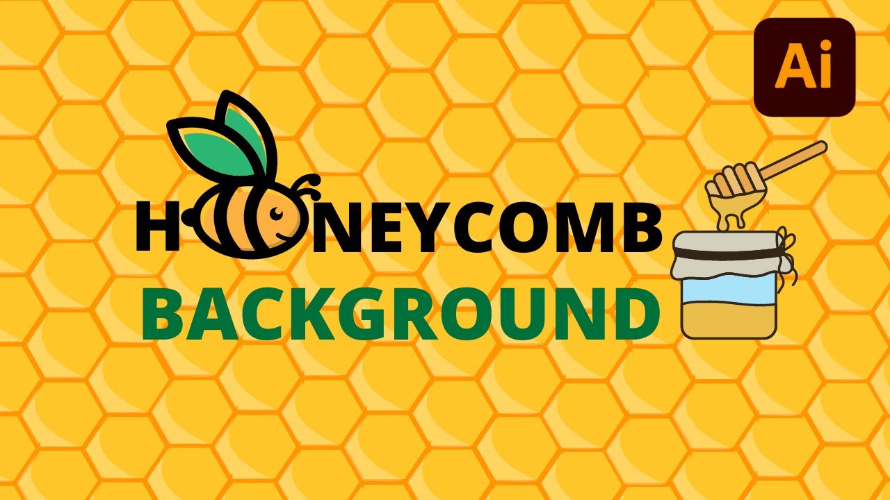 How To Make Vector Honeycomb - Adobe Illustrator Tutorial