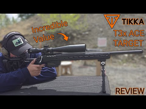Tikka T3x Ace Target (.223) Review - Incredible Accuracy, Smoothness, and Value