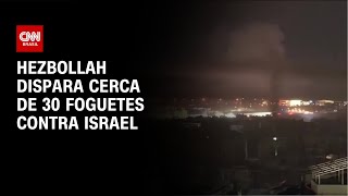 Vídeo: Hezbollah lança foguetes contra Israel horas após negociações | CNN NOVO DIA
