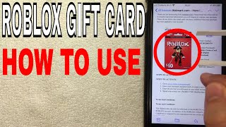 Roblox Redeem Gift Card Codes