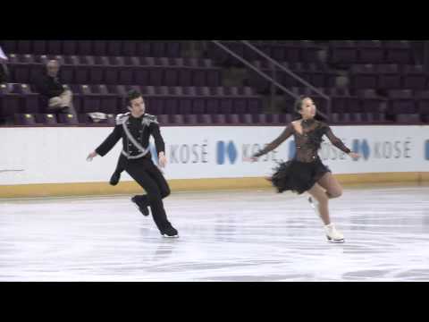 2015 ISU Jr. Grand Prix-Colorado Springs Short Dance Kimberly WEI / Illias FOURATI HUN