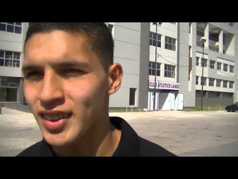 Marcos Astina concentra por 1era vez con Lanus