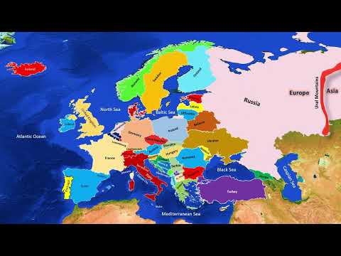 European Countries and Their Capitals