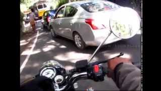 preview picture of video 'ooty to mettupalayam road, royal enfield'