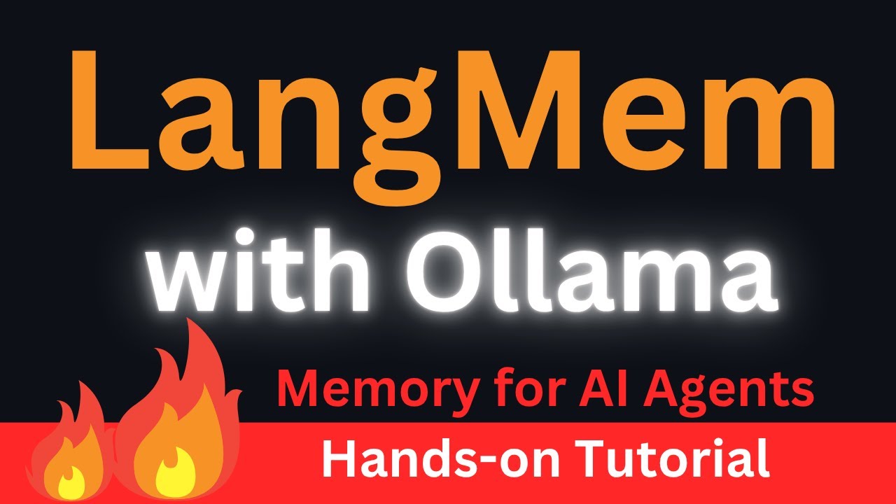 Install LangMem with Ollama: AI Agents Long-Term Memory