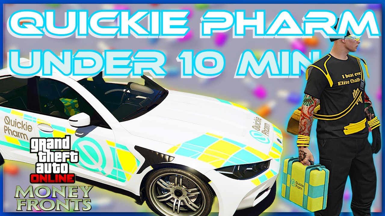 Quickie Pharm GTA Online 💼 | Under 10 Minutes Fast Delivery Guide (Money Fronts DLC)