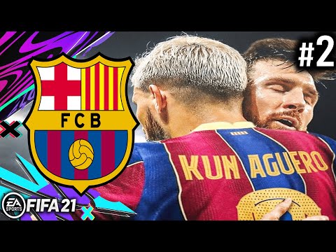 SERGIO AGÜERO SIGNS + PRE-SEASON CUP FINAL | FIFA 21 Barcelona Rebuild Career Mode Ep2