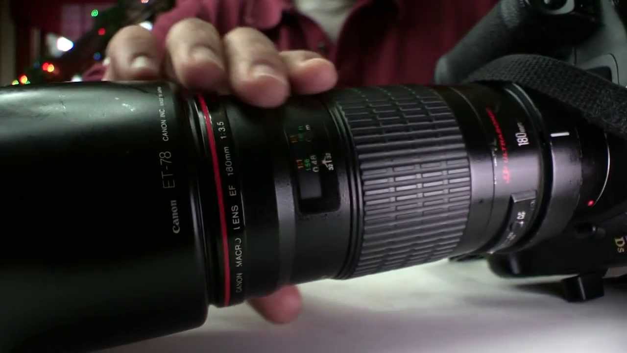 Объектив Canon EF 180mm f/3.5L Macro USM