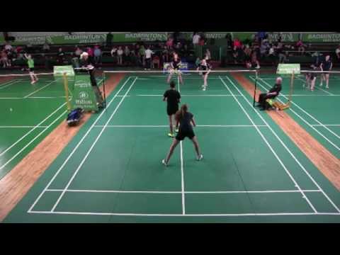 Irish U19 Open - Womans Doubles - O.Flynn/S.Flynn v A.Muller/J.Stadelmann