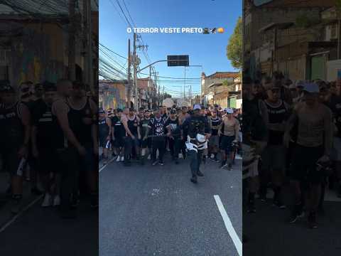 Caminhada Fúria Jovem E Gaviões Da Fiel #furiajovemdobotafogo #gavioesdafiel