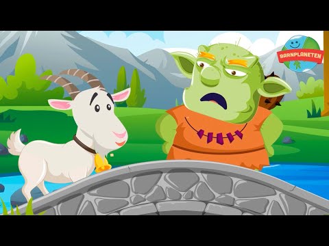 Bockarna Bruse - Animerad barnvideo