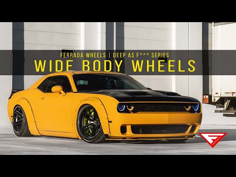 2019 Dodge Challenger | DEEP AS F*** | Ferrada CM1 Widebody Wheels