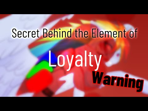 Secret Behind the Element of Loyalty - Speedpaint MLP (Warning) Video