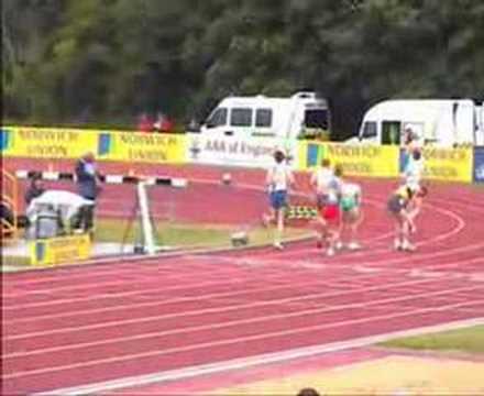 U20 Mens 1500m - AAA's Championships 2004