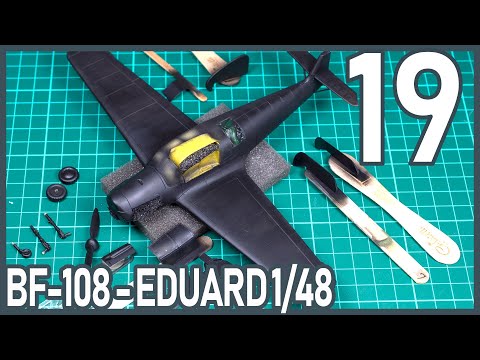 All the small things before paint - ep.19 - 1/48 Messerschmitt Bf-108 Taifun build