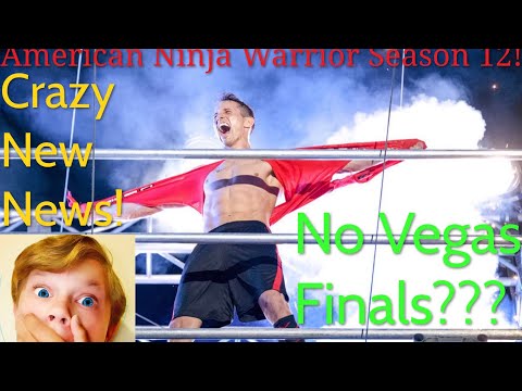 American Ninja Warrior Season 12 News! No Vegas Finals! 😱😱😱