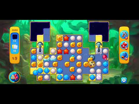 Fishdom Gameplay level 9848