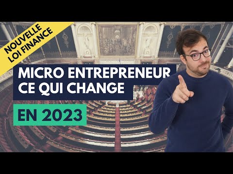 , title : 'MICRO ENTREPRISE : Les changements pour 2023, 2024 et 2025 (BIC/BNC)'