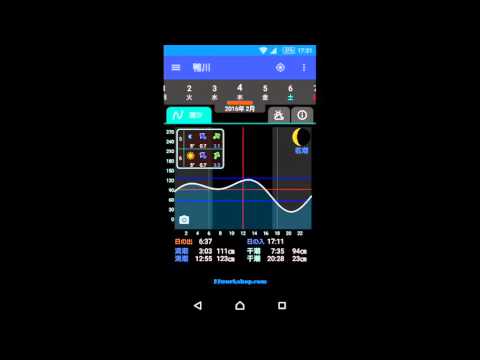 タイドアプリ SurfTide7