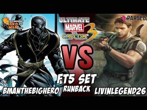 UMVC3 Parsec FT5 Set Runback- BManTheBigHero VS livinlegend26