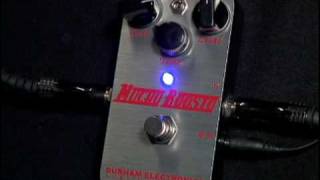 Video thumbnail for Durham Mucho Boosto Overdrive by ProGuitarShopDemos