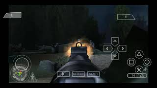 Part -4 GLIDER CRASH call of duty roads to victory | psp gameplay