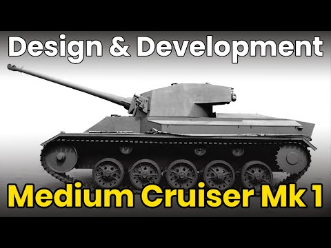 Vickers Medium Cruiser Mk1 - Tank Design and Development