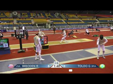 Doha 2021 SMF - L8 - Imboden USA v Toldo BRA