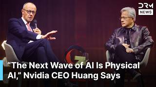 FULL: Merz Joins Nvidia CEO Huang, Talks AI Safety, Regulation & Germany's Industrial Future