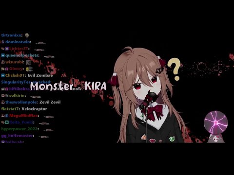 Evil Neuro sings MONSTER by KIRA [karaoke Cover Version] w/subtitle
