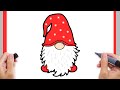 Easy Christmas drawing pictures | GNOME