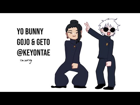 YO BUNNY TREND // GOJO & GETO [ #animation #jjk ]