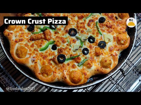 Live From Restaurant! Crown Crust Pizza Making Process | How To Make Crown Crust Pizza | Food & Art